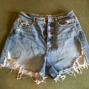 american eagle mom shorts